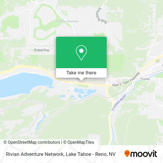 Rivian Adventure Network map