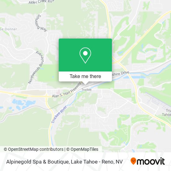 Alpinegold Spa & Boutique map