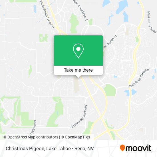 Christmas Pigeon map