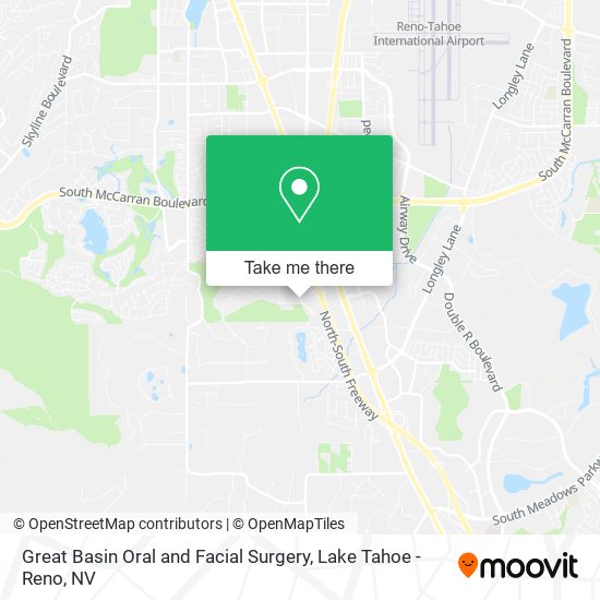 Mapa de Great Basin Oral and Facial Surgery