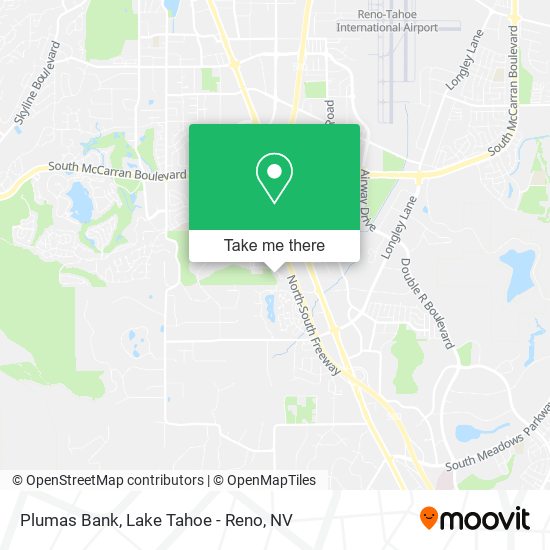 Plumas Bank map