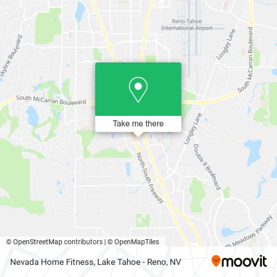 Mapa de Nevada Home Fitness