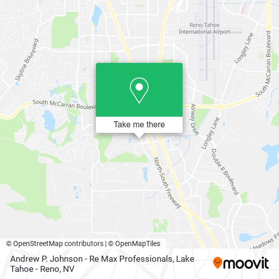 Andrew P. Johnson - Re Max Professionals map