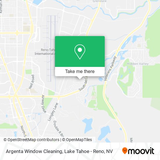Argenta Window Cleaning map