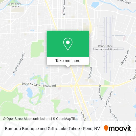 Bamboo Boutique and Gifts map