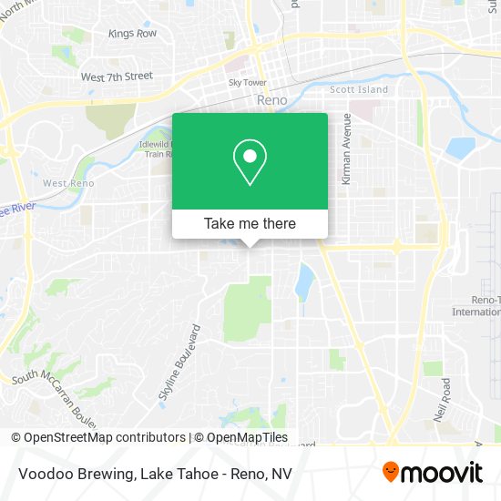 Voodoo Brewing map