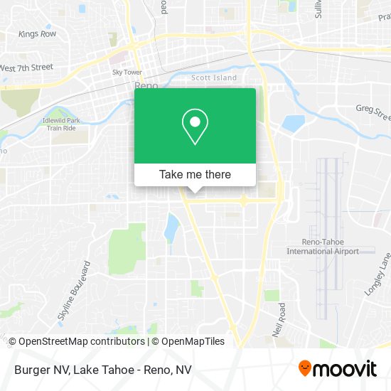 Burger NV map