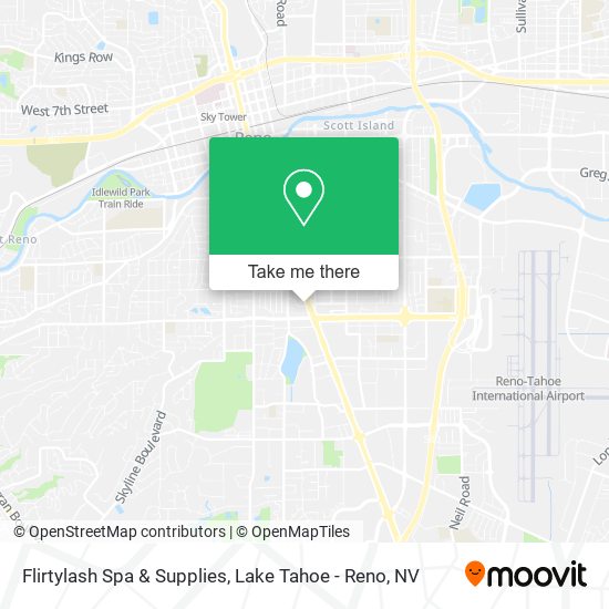 Flirtylash Spa & Supplies map