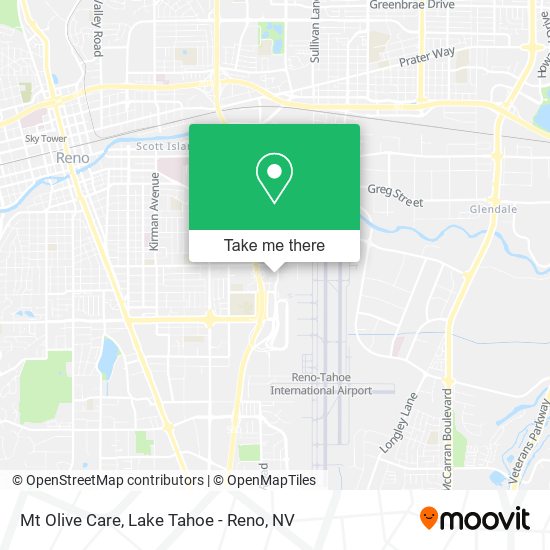 Mt Olive Care map