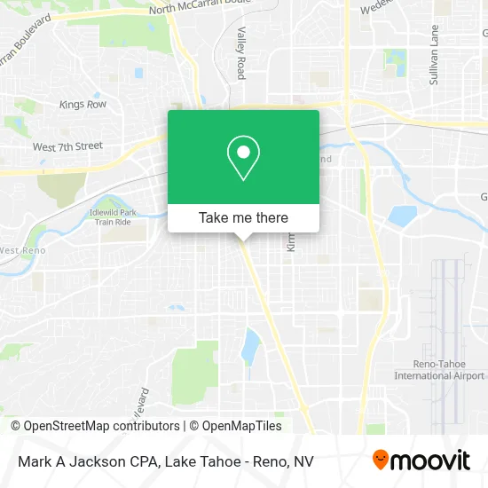Mark A Jackson CPA map