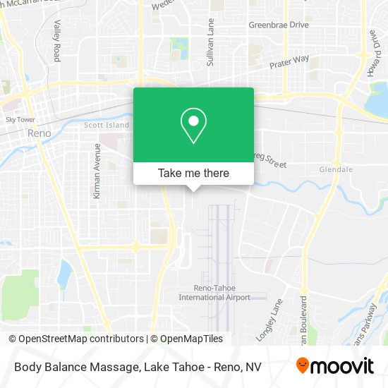 Body Balance Massage map