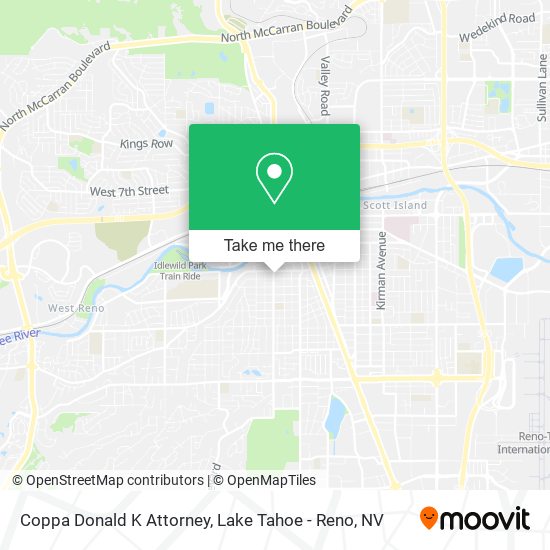 Coppa Donald K Attorney map