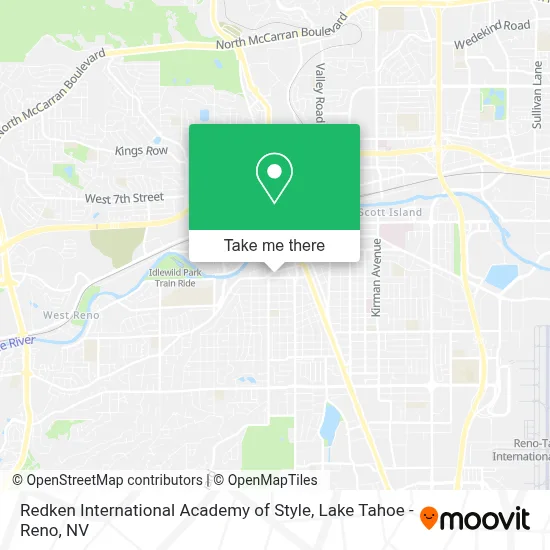 Redken International Academy of Style map