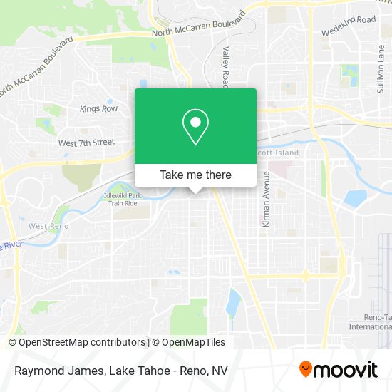 Raymond James map