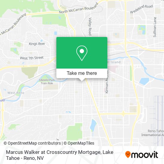 Marcus Walker at Crosscountry Mortgage map