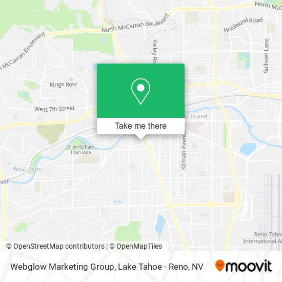 Mapa de Webglow Marketing Group