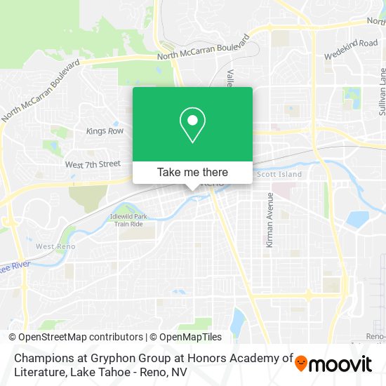 Champions at Gryphon Group at Honors Academy of Literature map