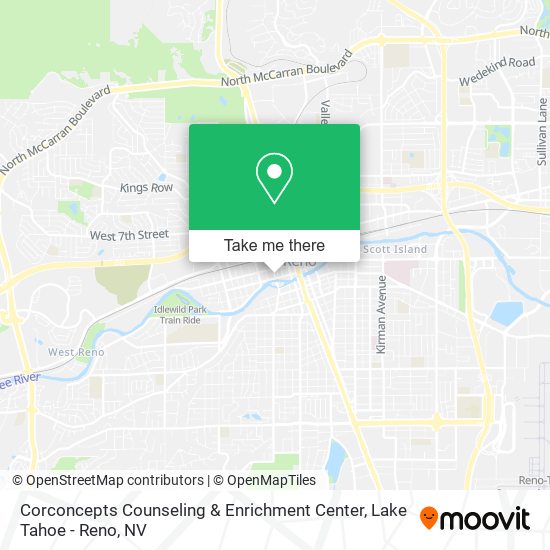 Mapa de Corconcepts Counseling & Enrichment Center