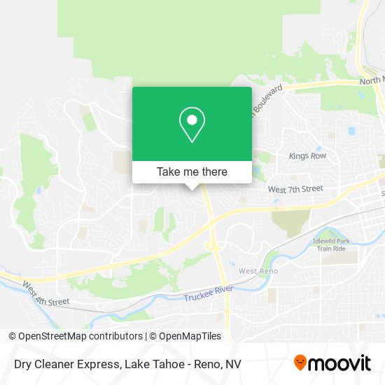 Dry Cleaner Express map