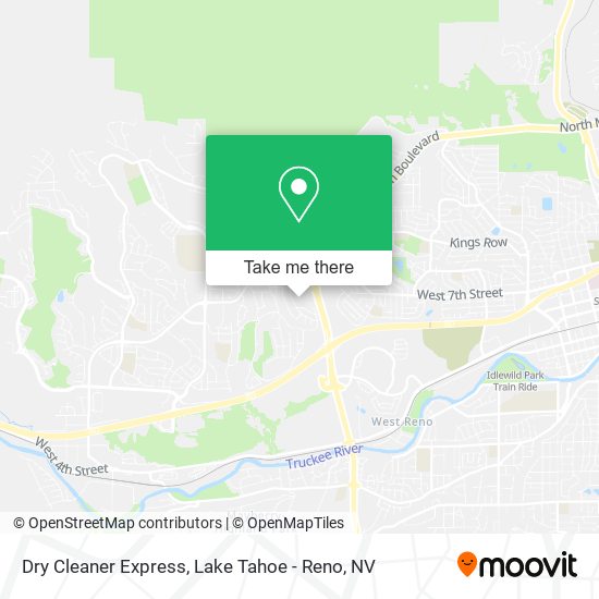 Mapa de Dry Cleaner Express