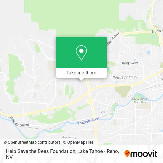 Help Save the Bees Foundation map