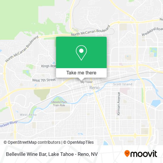Belleville Wine Bar map