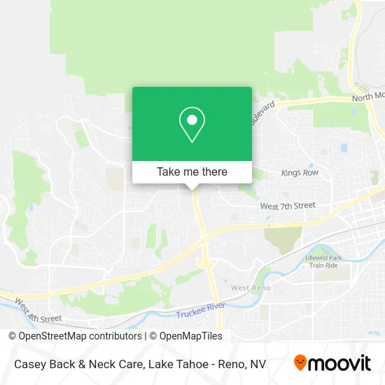 Casey Back & Neck Care map