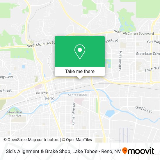 Sid's Alignment & Brake Shop map