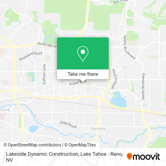 Lakeside Dynamic Construction map