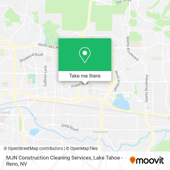 Mapa de MJN Construction Cleaning Services