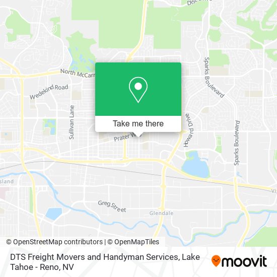 Mapa de DTS Freight Movers and Handyman Services