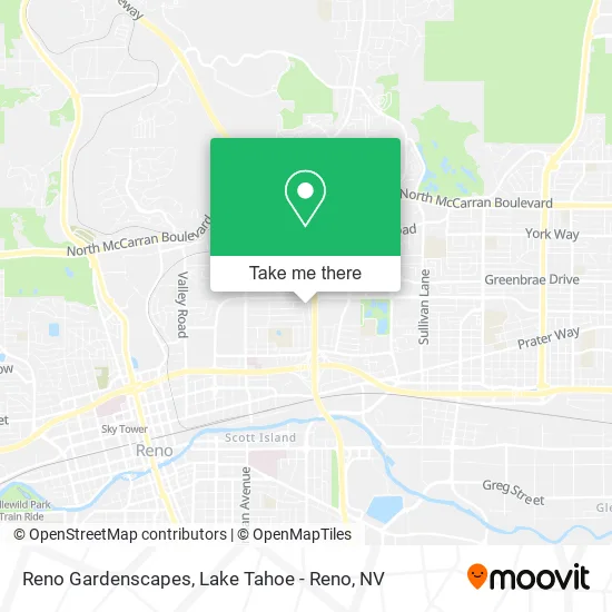 Reno Gardenscapes map
