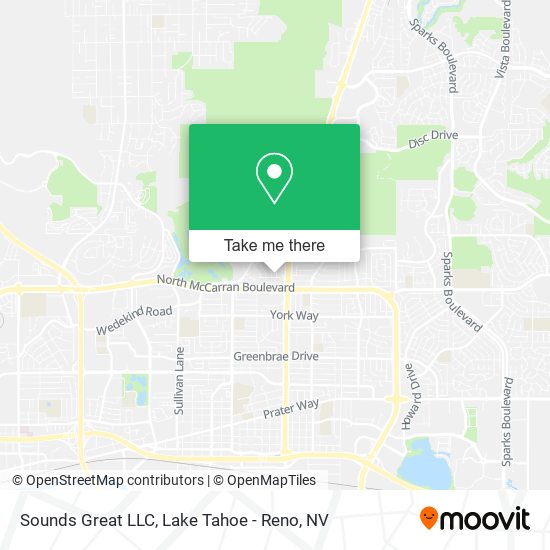 Mapa de Sounds Great LLC