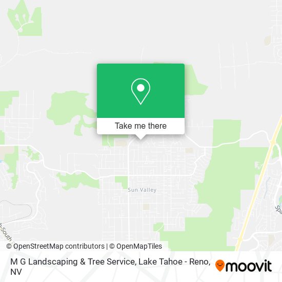 M G Landscaping & Tree Service map