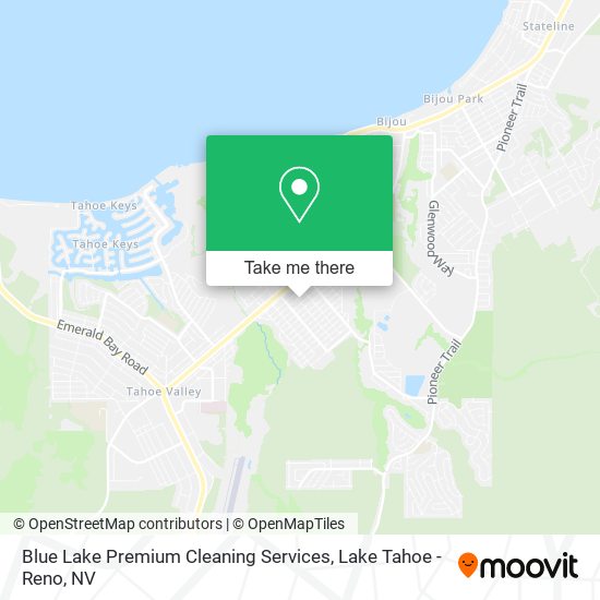 Blue Lake Premium Cleaning Services map