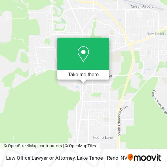 Law Office Lawyer or Attorney map