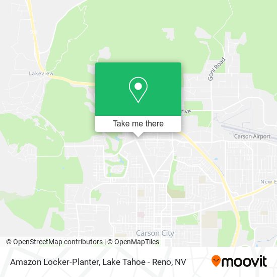 Amazon Locker-Planter map