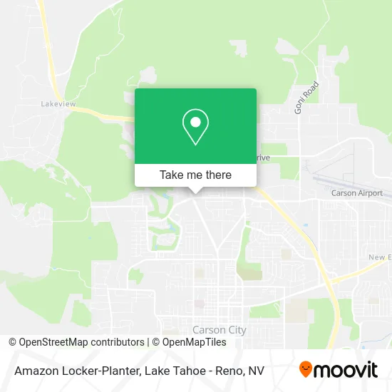 Amazon Locker-Planter map