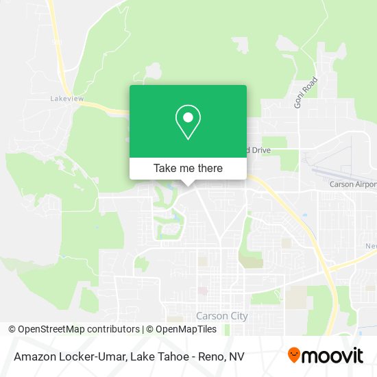 Amazon Locker-Umar map