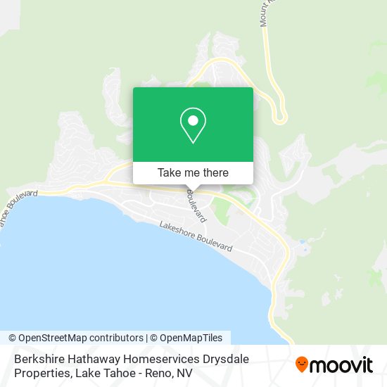 Berkshire Hathaway Homeservices Drysdale Properties map