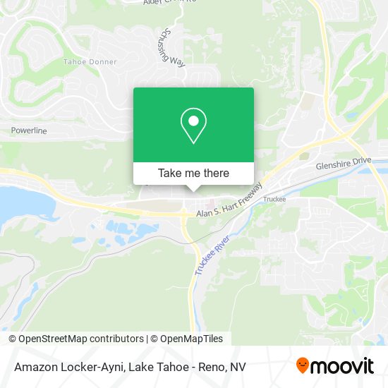 Amazon Locker-Ayni map