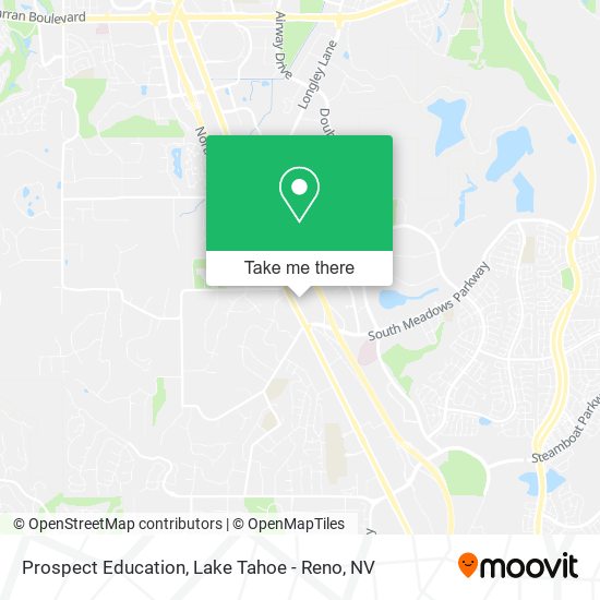 Prospect Education map