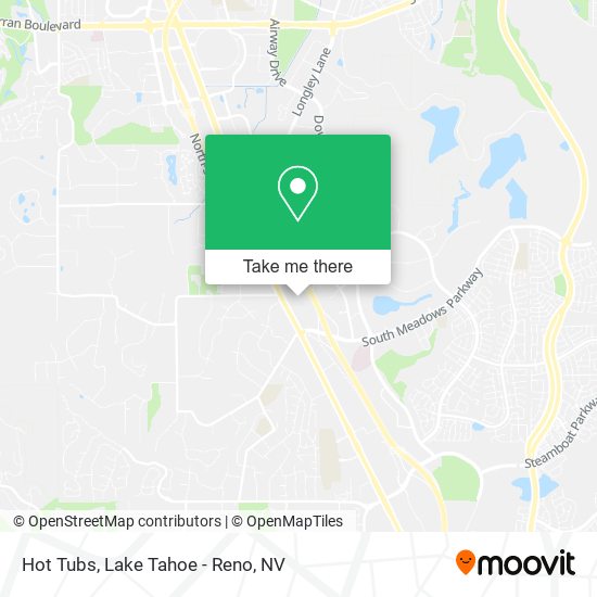 Mapa de Hot Tubs
