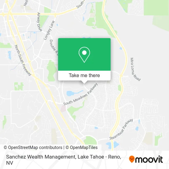 Sanchez Wealth Management map