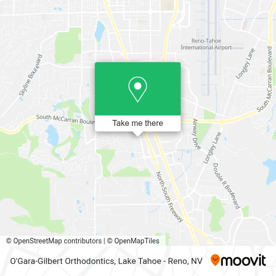 O'Gara-Gilbert Orthodontics map