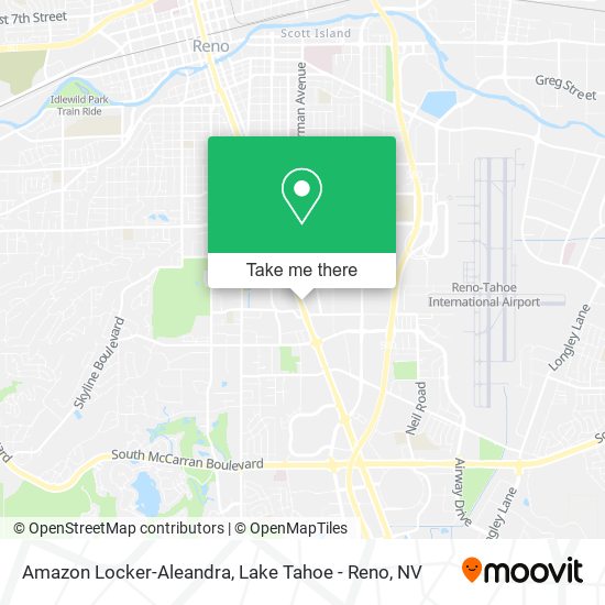 Amazon Locker-Aleandra map