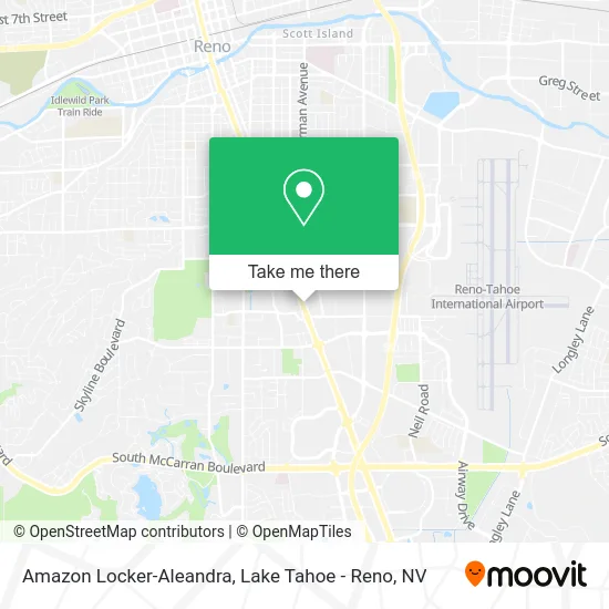 Amazon Locker-Aleandra map