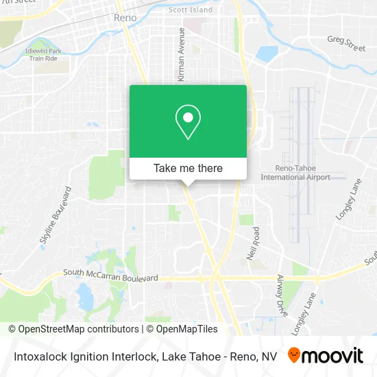 Intoxalock Ignition Interlock map