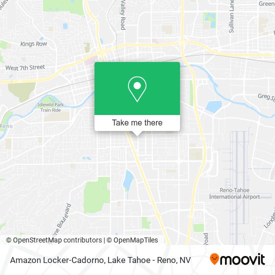 Amazon Locker-Cadorno map