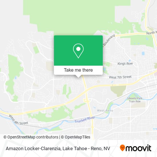 Mapa de Amazon Locker-Clarenzia